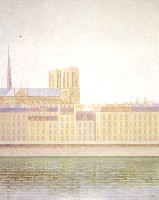 Quai aux fleurs et Notre-Dame.
